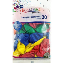 Alpen Balloons for Everyone 30pk 25cm (Assorted) - Metallic - £24.31 GBP