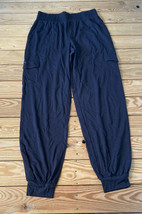 anybody NWOT women’s cozy knit cargo Jogger pants size P2XS black sf12 - £10.90 GBP
