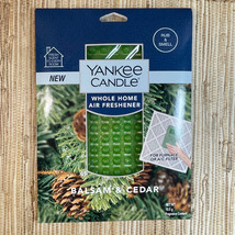 Yankee Candle Balsam &amp; Cedar Scent Whole House Furnace Filter Pad Air Fr... - $13.63