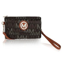 MKF Madelyn Milan M Signature Crossbody by Mia K. Farrow NWT $149 BROWN - £20.03 GBP