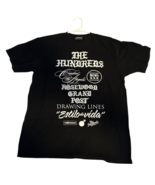 The Hundreds Mens Tee Size Black Large Old English Spell-Out Double Sided - $42.75