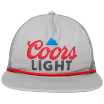 Coors Light 5 Panel Grey Colorway Rope Hat Grey - £25.06 GBP