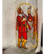 1979 Burger King 6&quot; Glass *Pre-Owned/Nice* SDT1 - €12,86 EUR
