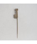 Monogram &quot;J&quot; Gold Tone Pin Brooch Lapel Pin - £11.60 GBP
