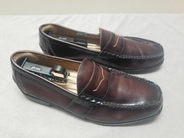 Nunn Bush Brown Penny Loafer Leather Dress Shoes Size 10.5 (C17) - $21.78