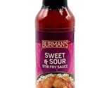 Burman&#39;s Sweet &amp; Sour Stir Fry Sauce, Case Of 4 Included - $14.00