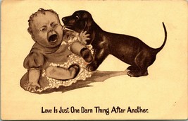 Vintage Humor Postcard 1913 Vincent Colby - Just One Darn Thing After Another - $8.86