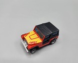 Aurora AFX Jeep CJ7 HO Slot Car Red w Black Roof Vtg - £34.49 GBP