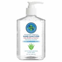 Hear Clear Hand Sanitizer Gel 8 OZ w/Dispenser Pump - 70% Alcohol + Aloe Vera (1 - £63.94 GBP+