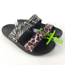 Unisex Sandals Crocs Classiccrocs Animal Remix Zebra Leopard Size 11 New - £31.37 GBP