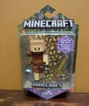 2021 Minecraft Caves &amp; Cliffs Action Figure: PIGLIN (w/ In-Game Item Code!) - £11.18 GBP