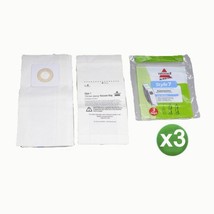 Replacement Part For Bissell Style 7 Vacuum Cleaner (3 Pack 9 Paper Bags... - £34.72 GBP