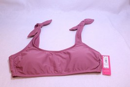 Xhilaration™ - Juniors&#39; Shoulder Tie Bralette Bikini Top - Purple - Size L - $3.96