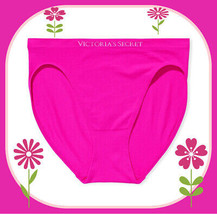 Xxl Hot Pink Seamless Noshow Fullback Victorias Secret High Leg Waist Brief Panty - £8.64 GBP