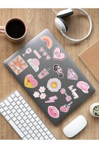 - Vsco Pink Laptop Notebook Tablet Sticker Set 5 - $4.93