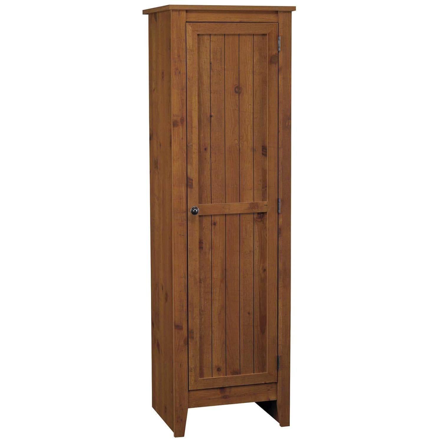 Single Door Pantry, Old Fashioned Pine