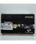 Lexmark C5240MH Magenta Toner Cartridge High Yield 5000 Pages - $37.51 CAD