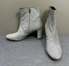 Repetto Paris Silver Ankle Boots Size 41 IT / 11 US Made in Italy - £99.23 GBP