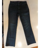 NYDJ Jean Womens 4P Barbara Bootcut Lift Tuck Stretch Denim Dark Blue  W... - $22.85 CAD
