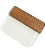 CREASKING Glass Slicker for Burnishing Leather with Walnut Handle, Glass... - £26.66 GBP