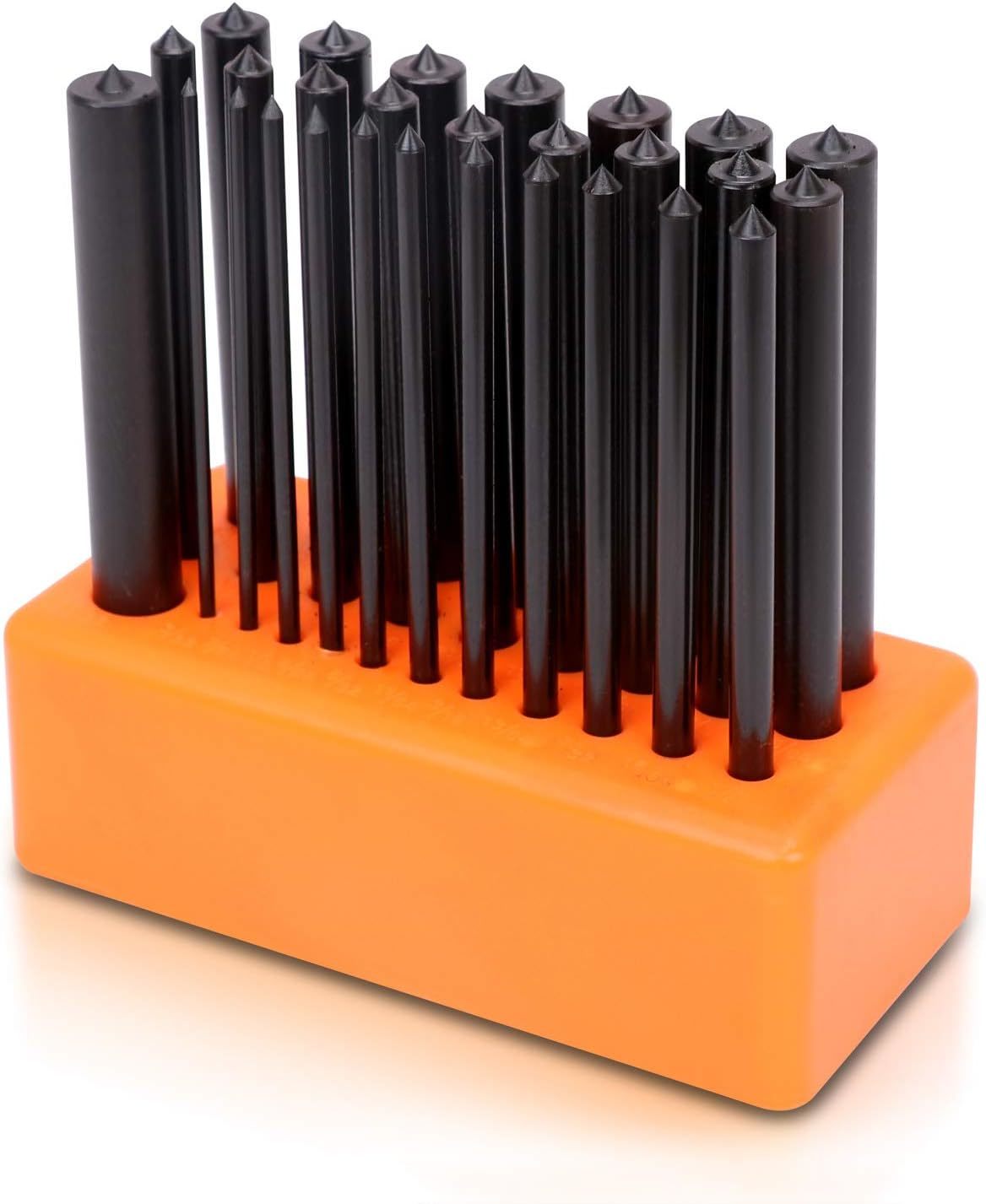 Horusdy 28-Piece Transfer Punch Set, 3/32&quot; - 1/2&quot;, Heat Treated Alloy Steel - $38.99
