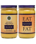 Ancient Organics 100 Organic Ghee From Grass-fed Cows 32oz - 2 Pack - $95.51 CAD