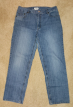 Coldwater Creek Womens Mid Rise Jeans Size 16 Blue Denim - £10.89 GBP