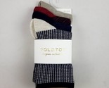 Gold Toe Designer Collection Womens 4 Pack Crew Socks Size 6-9  New - $18.80
