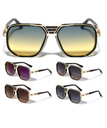GAZELLE SQUARE OVERSIZED AVIATOR SUNGLASSES OUTDOOR SPORT RETRO DESIGNER... - €11,50 EUR+