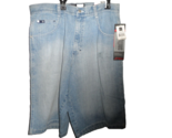 Southpole Men&#39;s Premium Core Vintage Jeans Shorts Light Blue Size 34 Rar... - $94.99