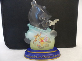 Disney Bradford Exchange “Friendships are as Sweet as Flowers” Glass Fig... - $50.00