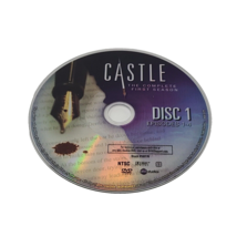 Castle Season 1 One DVD Replacement Disc 1 - £3.94 GBP