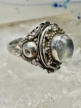 Poison ring boho band size 7.25 sterling silver women  AS IS - £45.37 GBP
