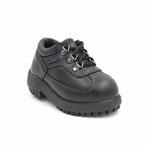Lugz Toddler Ankle Booties Casual Shoes Bridge Black Leather - $41.00