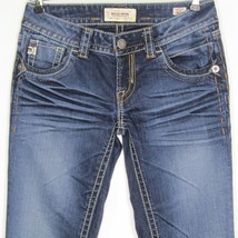 MEK USA BNM Women&#39;s Blue Jeans Darthan Straight Size 26/34 - £20.78 GBP