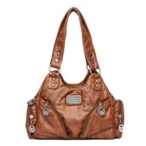 Retro Leather Designer Handbags Small Women Bags Vintage Shoulder Corssbody Bags - £43.85 GBP