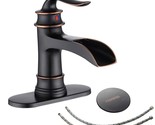 Waterfall Faucet Bathroom Faucet Single Handle One Hole Oil Rubbed Bronz... - $94.04
