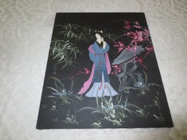 Signed ASIAN GEISHA GIRL Original PAINTING on Canvas - Approx. 20&quot; x 24&quot; - £43.74 GBP
