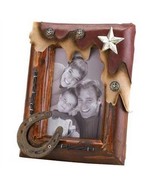 Western Cowboy Style Picture Frame 4x6  - $26.05 CAD