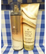 Bath and Body Works Warm Vanilla Sugar Body Cream &amp; Mist set new - $367.29 MXN