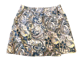 Athleta Skirt Womens Size 4 Paisley Skort Sport Casual Golf Athletic Wrap Floral - £12.35 GBP