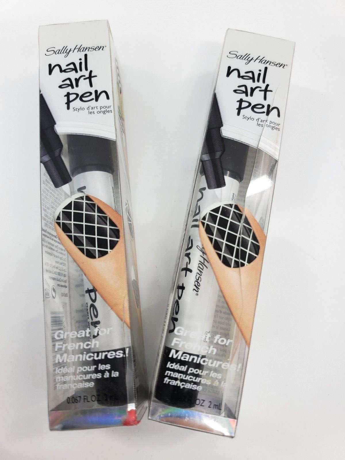 Primary image for 2X Sally Hansen Nail Art Pen #12 Pearly White NEW
