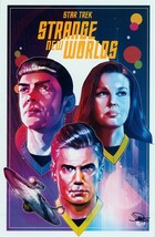 Jon Pinto SIGNED CBS Art Print ~ Star Trek Strange New Worlds Pike Spock &amp; Una - £27.16 GBP