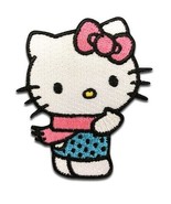 Hello Kitty Winter Outfit Thumbs Up Iron On Sew On Patch Sanrio Licensed... - £6.03 GBP