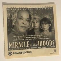 Miracle In The Woods Print Ad Advertisement Della Reese Meredith Baxter pa7 - £4.66 GBP