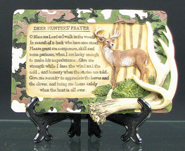 Deer Hunters Prayer Plaque - £35.28 GBP