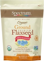 Spectrum Organic Ground Flaxseed, 14 Oz - £18.37 GBP