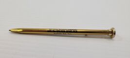 Vintage Bradley The Golden Spike Pen Salesman Advertising USA Ballpoint ... - $7.91