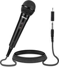 Wired Microphone Cardioid Dynamic Vocal Mic with 13ft Cable and ON Off Switch Id - £26.05 GBP