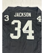 Bo Jackson Signed Las Vegas Raiders Football Jersey COA - $3,782.36 MXN